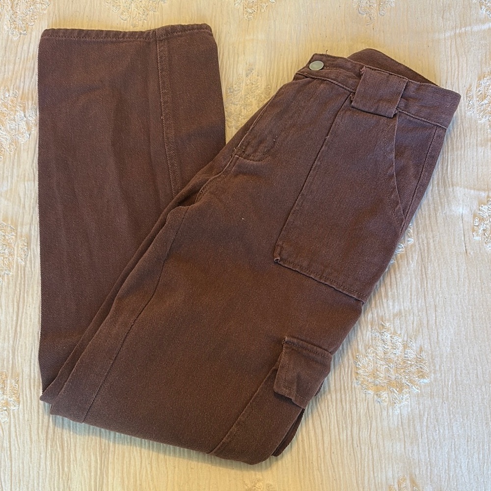 Women’s Brown Cargo Pants